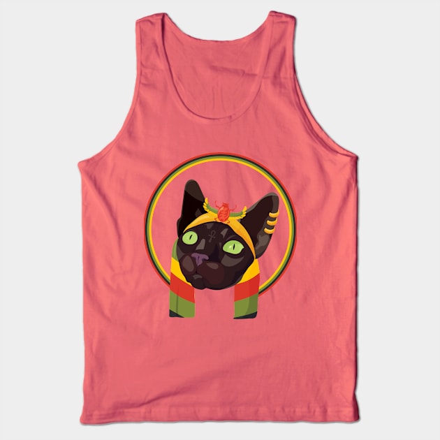 Pan African Cat Tank Top by tatadonets